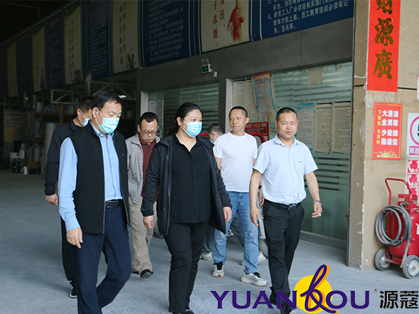 河南宁陵县王县长莅临广东奢蔻新材料